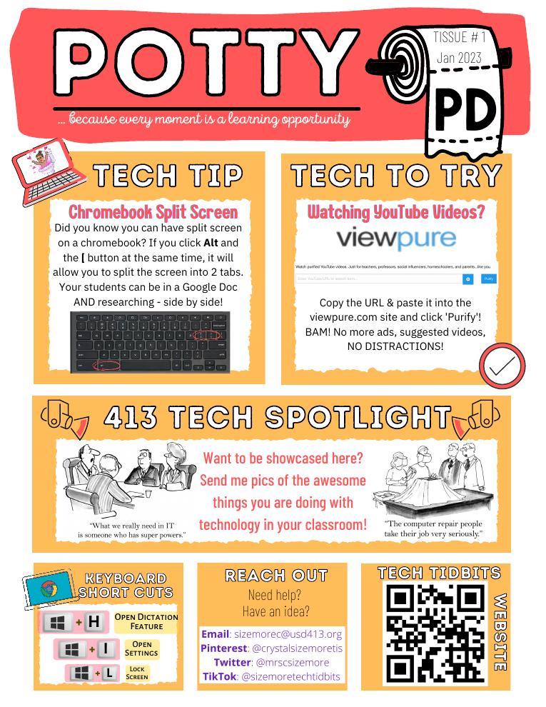 Potty PD — Tissue #1 (Jan 2023) cover