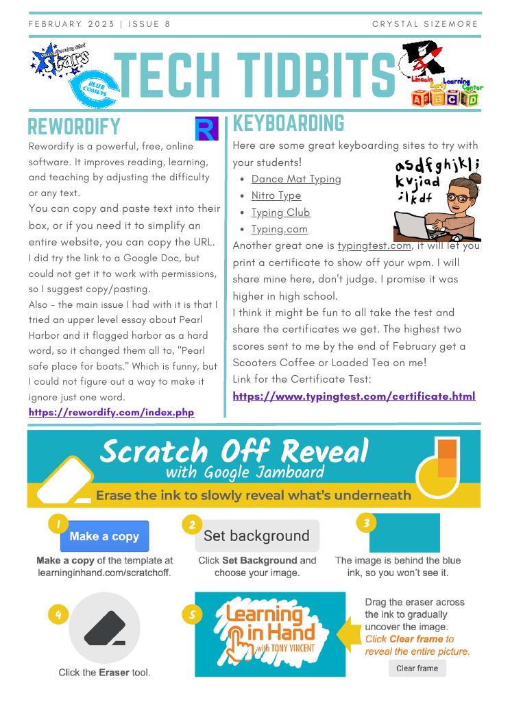 Tech Tidbits — Issue 8 (February 2023) cover