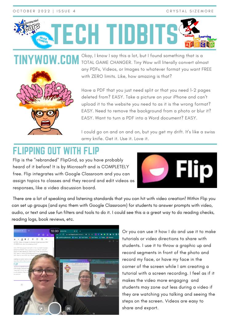 Tech Tidbits — Issue 4 cover